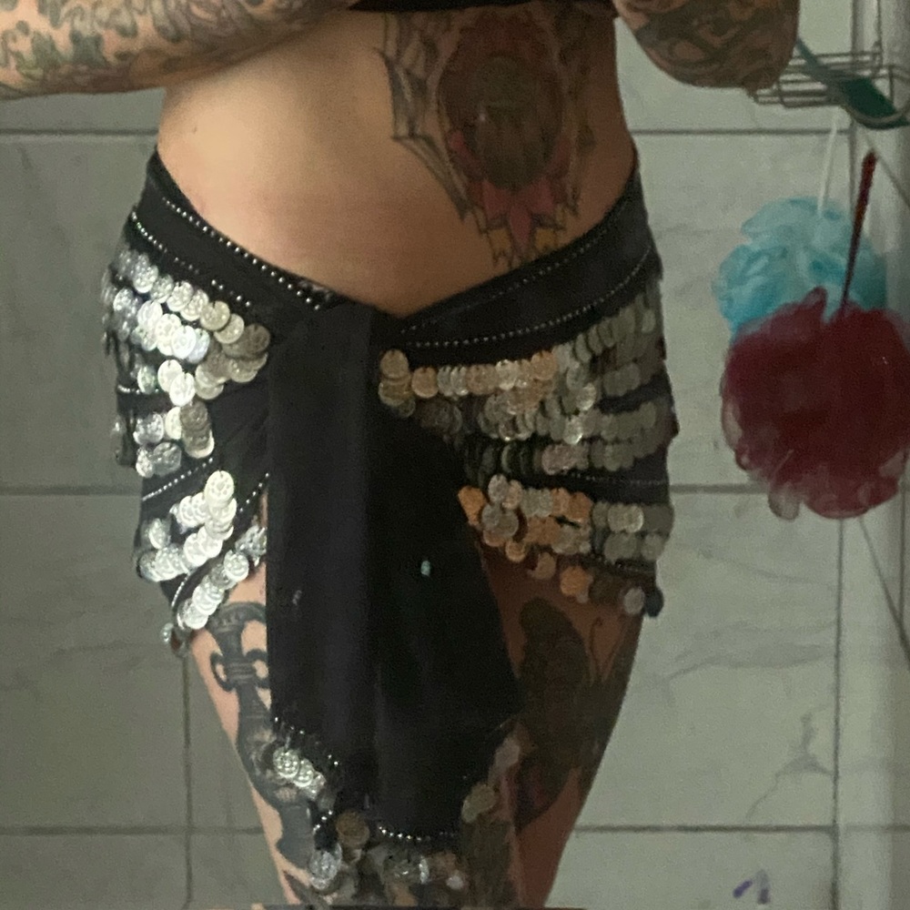 Belly Dancer bangle scarf